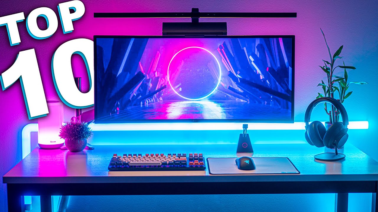 Die 10 besten technischen Zubehörteile zum Aufrüsten Ihres Gaming-Schreibtisch-Setups