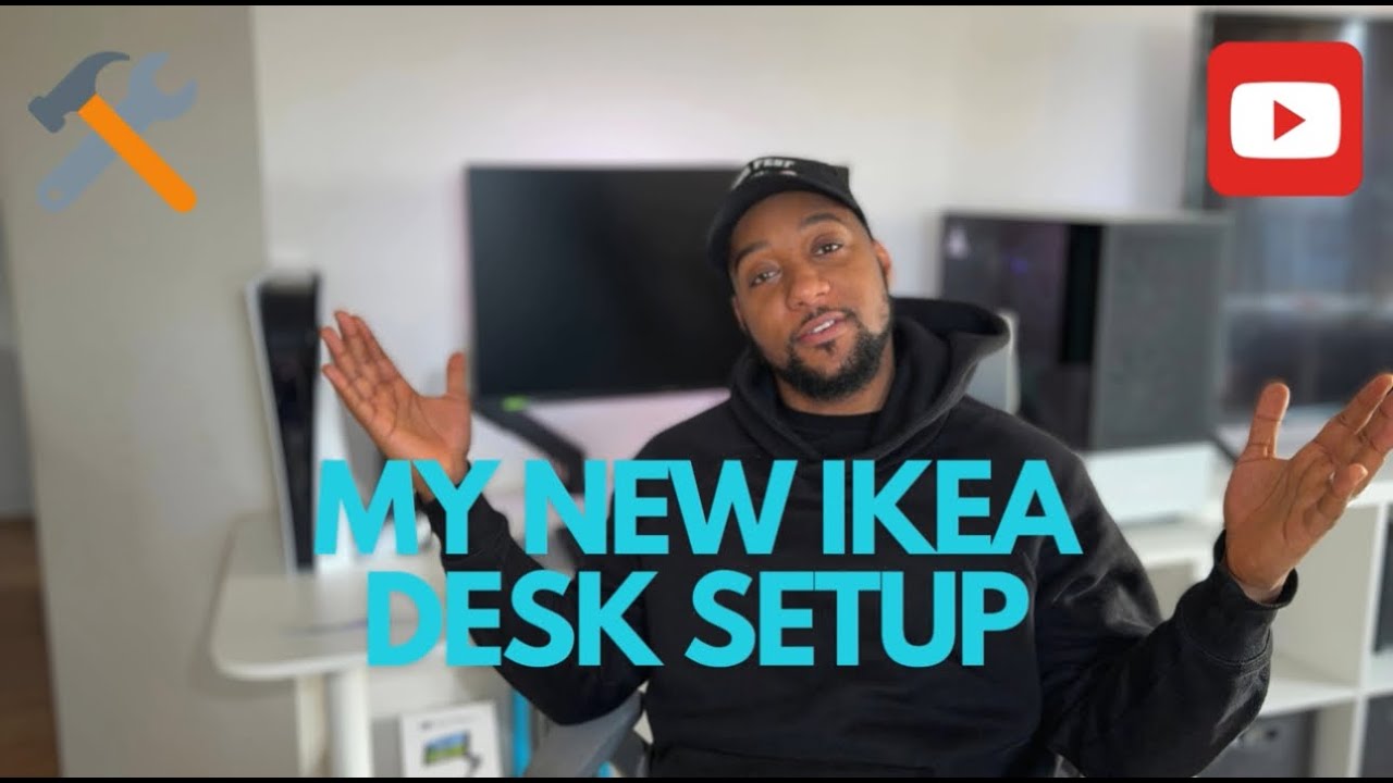 Mein neuer Schreibtisch von IKEA – Bekant…Gaming/Productivity Setup