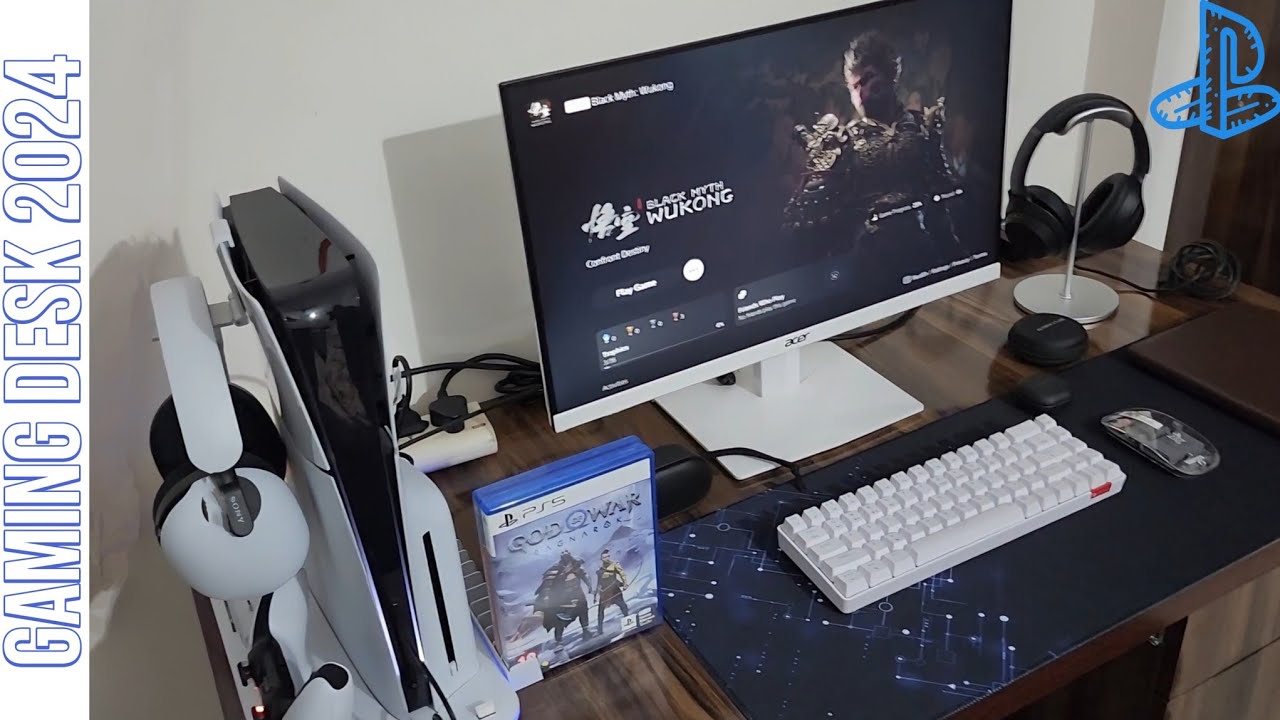 Epic Gaming Desk Tour mit PS5 – Mein ultimatives Setup💕