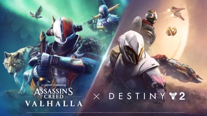 Assassin's Creed Valhalla And Destiny 2 Crossover Cosmetics Revealed