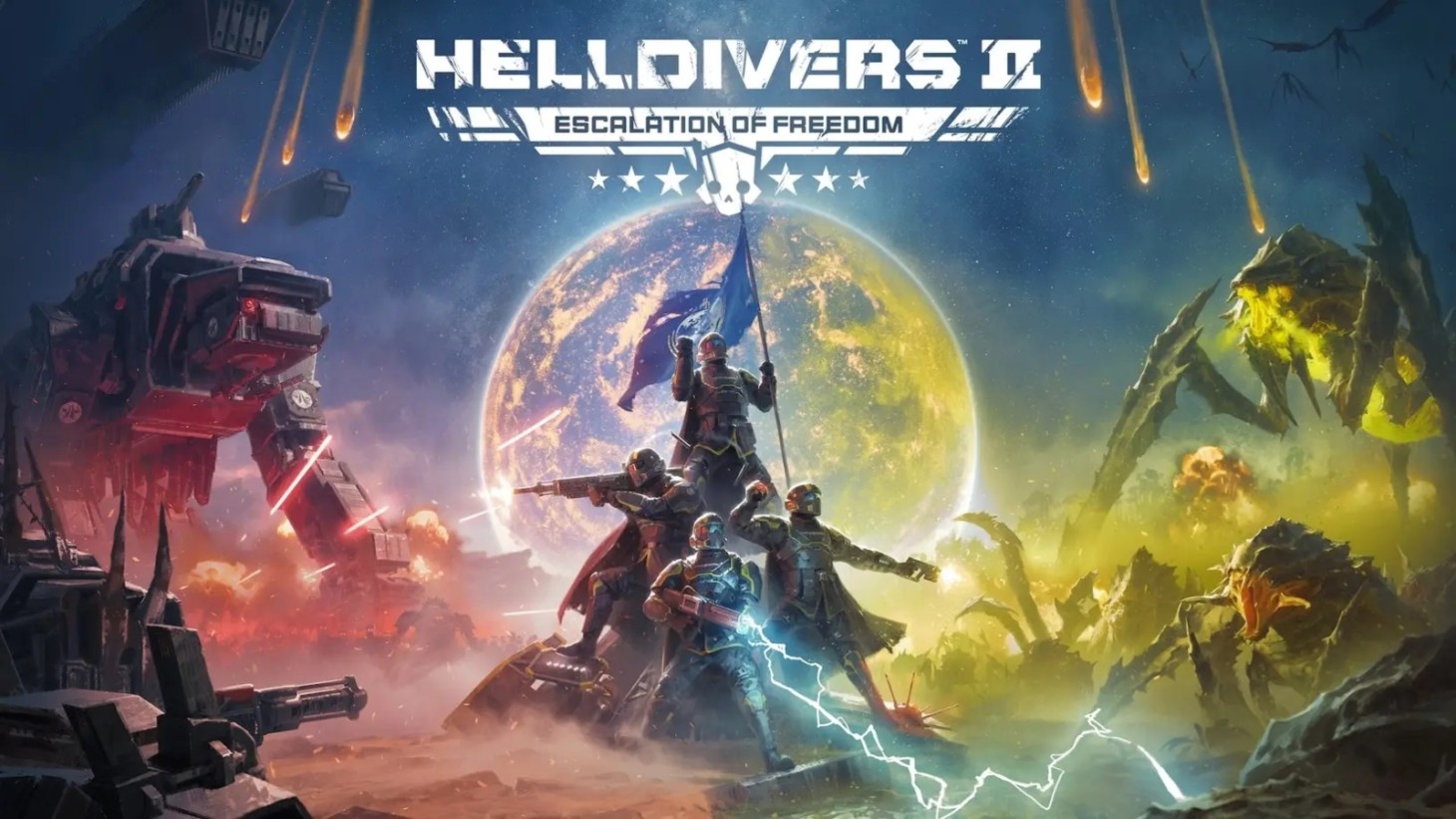 Das bisher größte Inhaltsupdate für Helldivers 2, Eskalation der Freiheit, kommt im August