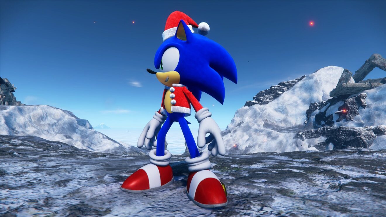 Sonic Frontiers-Spieler können sich jetzt den Holiday Cheer Suit schnappen